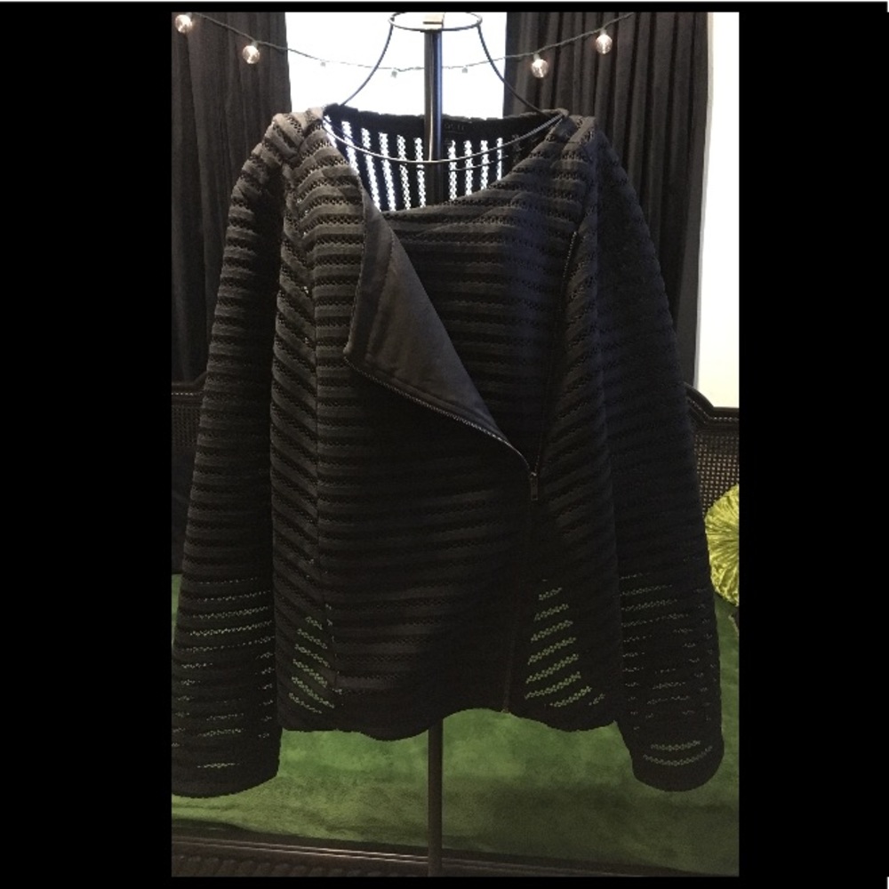 textured jacket